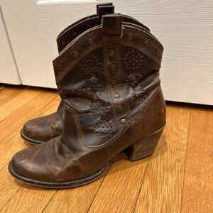 Women's Western Low-Heel Cowboy Boots